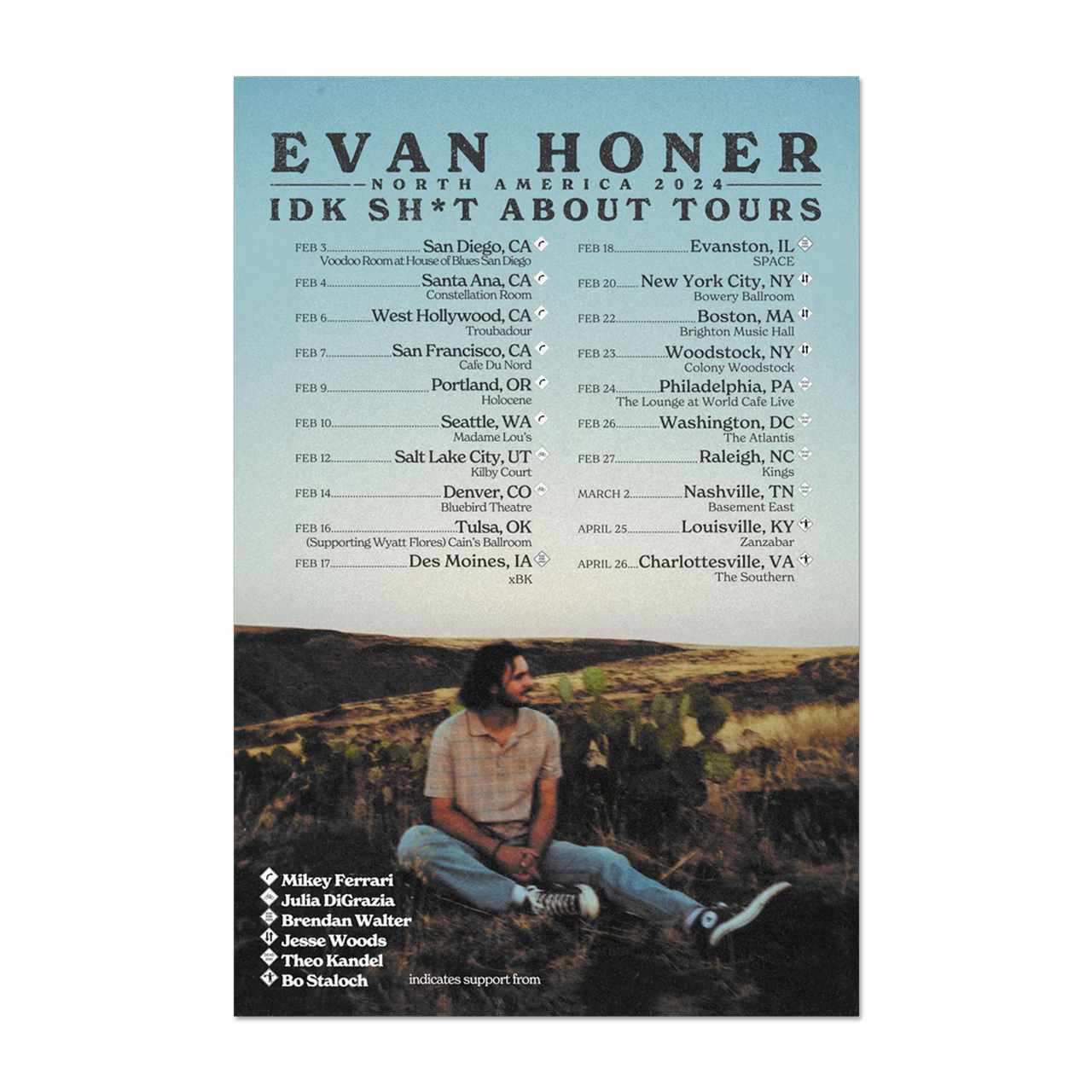 2024 Tour Poster