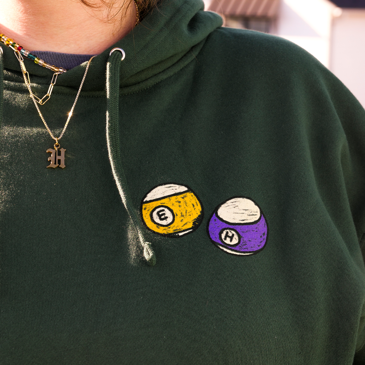 Green Pool Ball Hoodie
