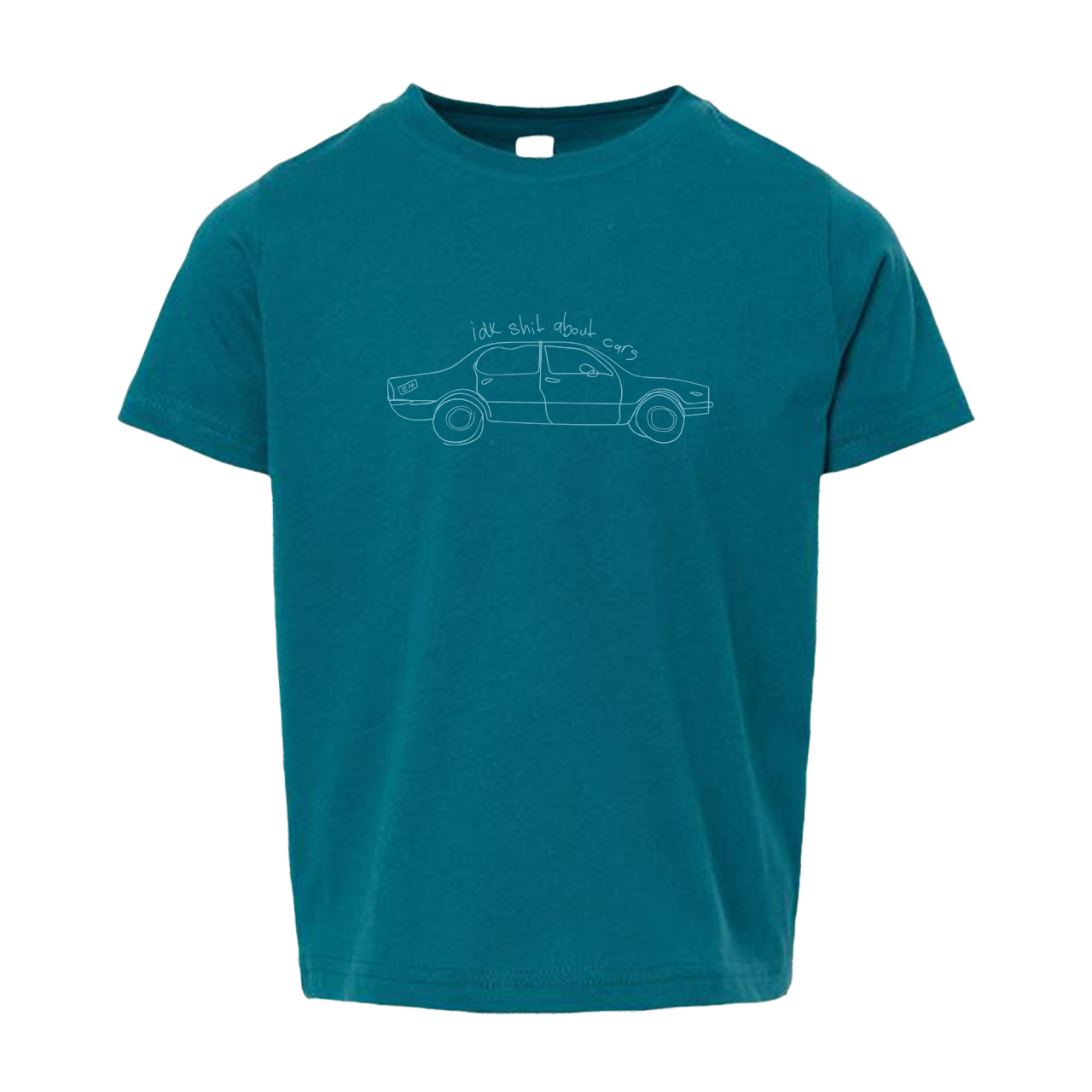 Youth DIY Tee: IDK Shit About Cars