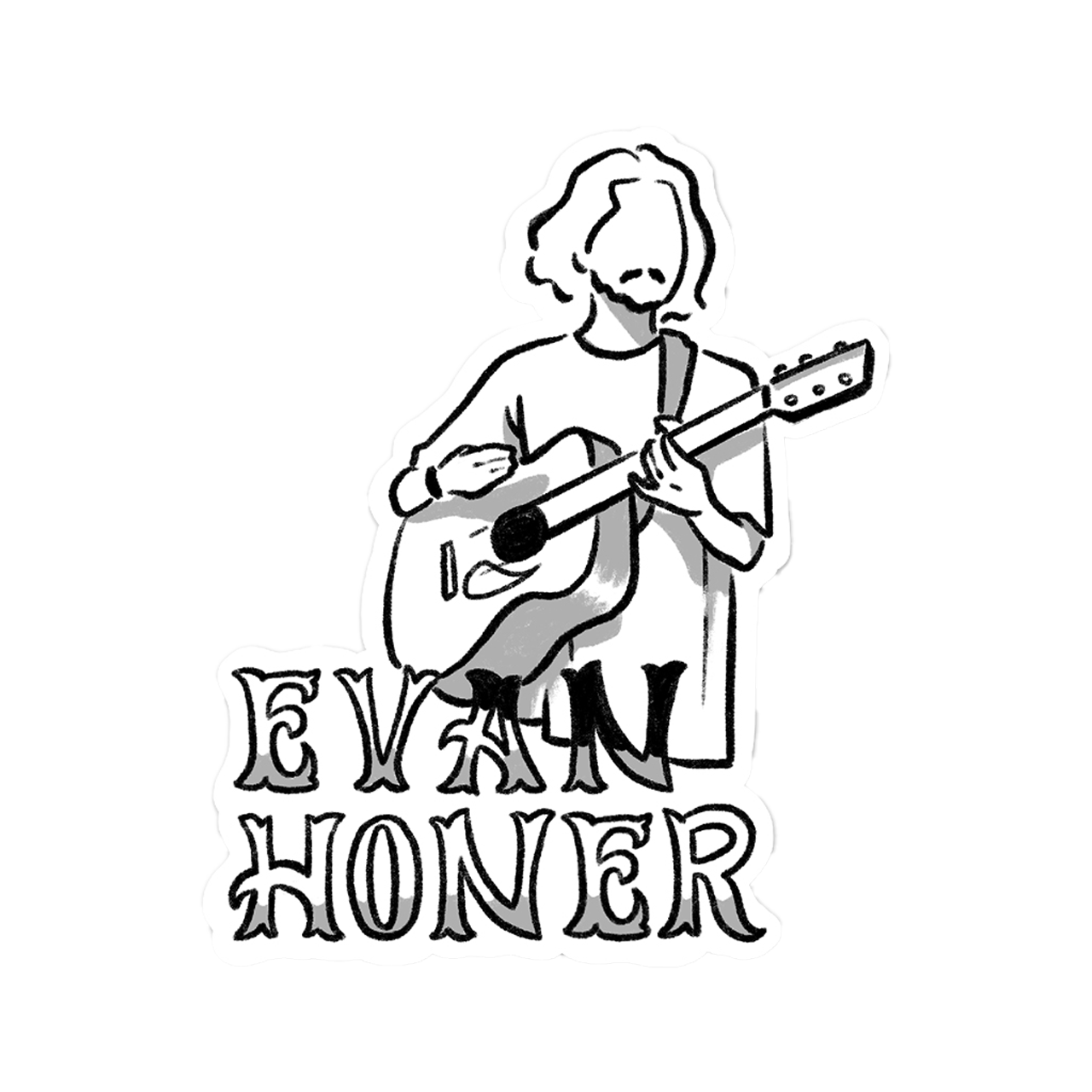 Guitar Sticker