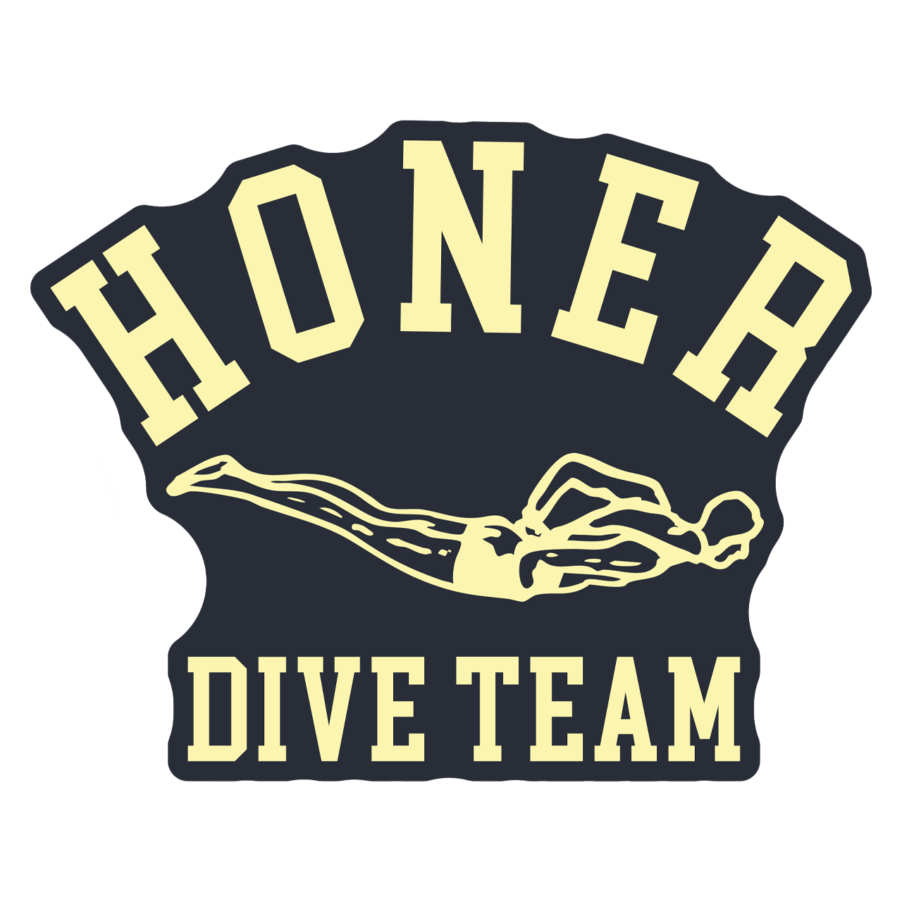 Evan Honer - 2026 Dive Team Sticker – Evan Honer Official Merchandise