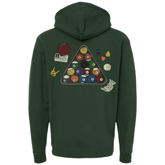Green Pool Ball Hoodie