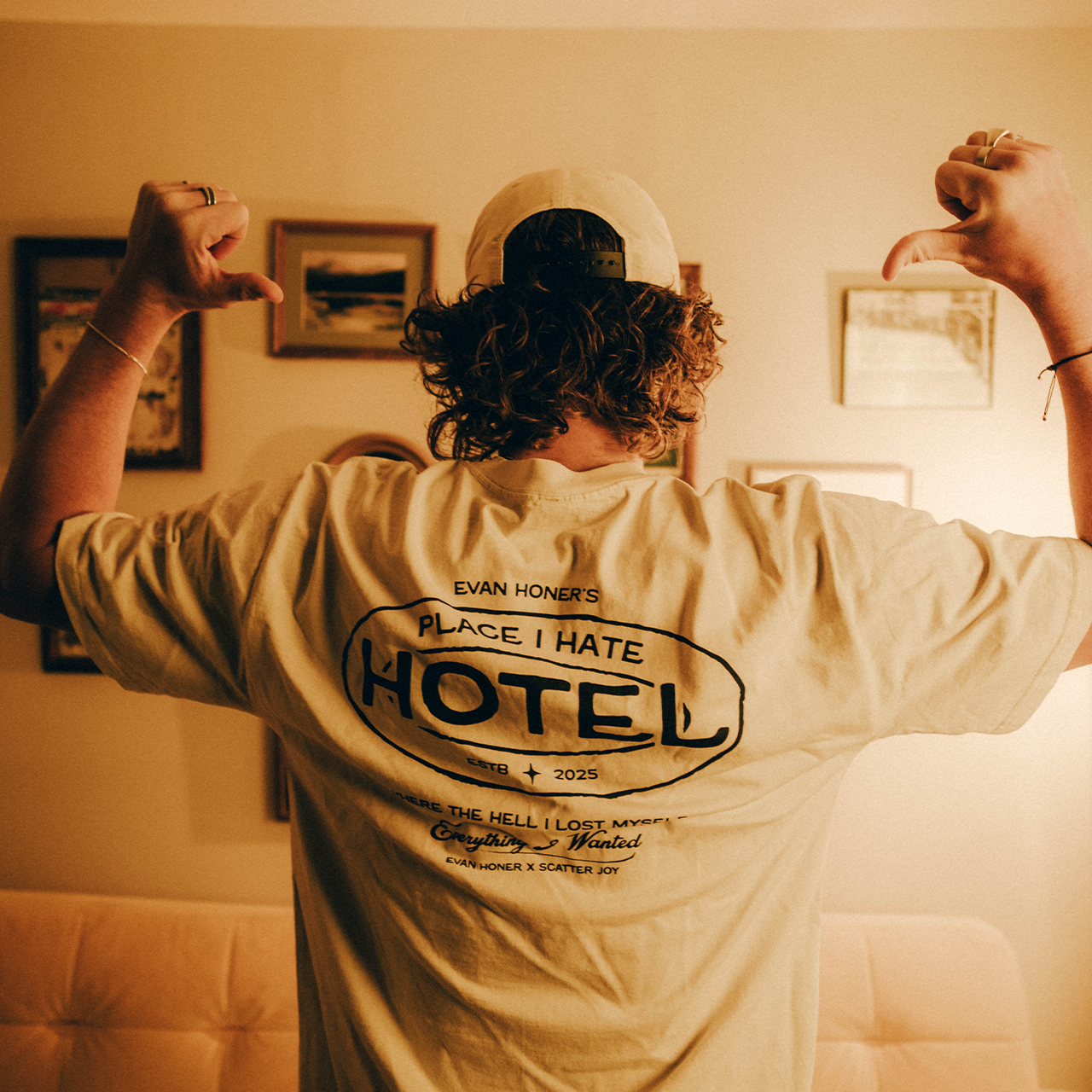 Place I Hate Hotel Tee (Evan Honer x Scatter Joy)