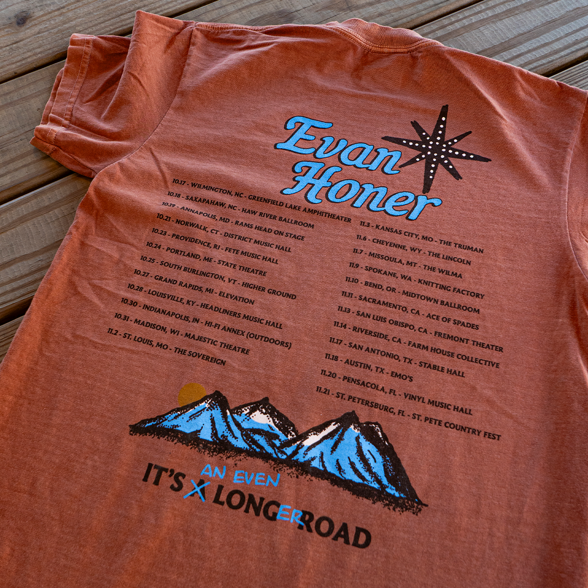 Long Road Fall 26 Truck Tour Tee