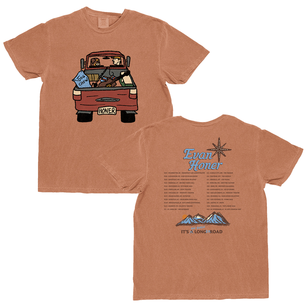 Long Road Fall 26 Truck Tour Tee