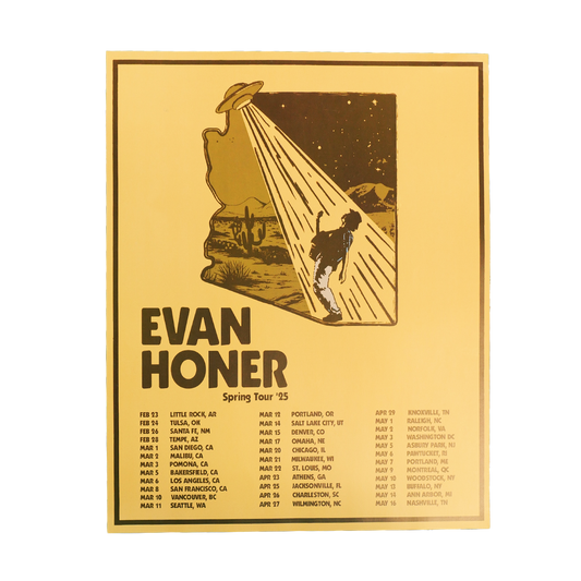 SPRING 2025 TOUR POSTER