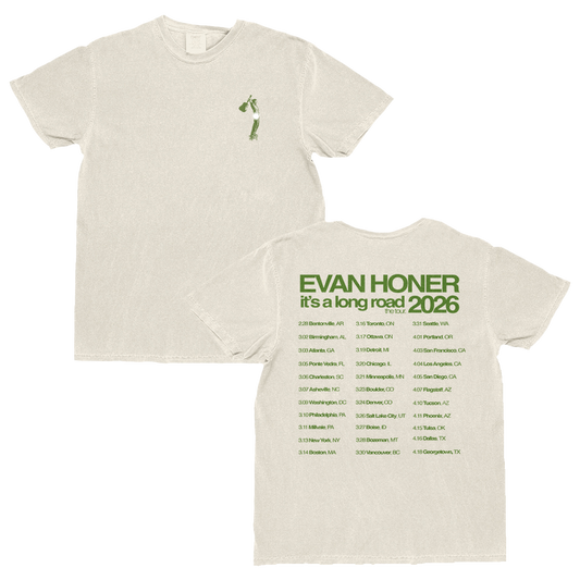 Long Road Spring 2026 Tour Tee