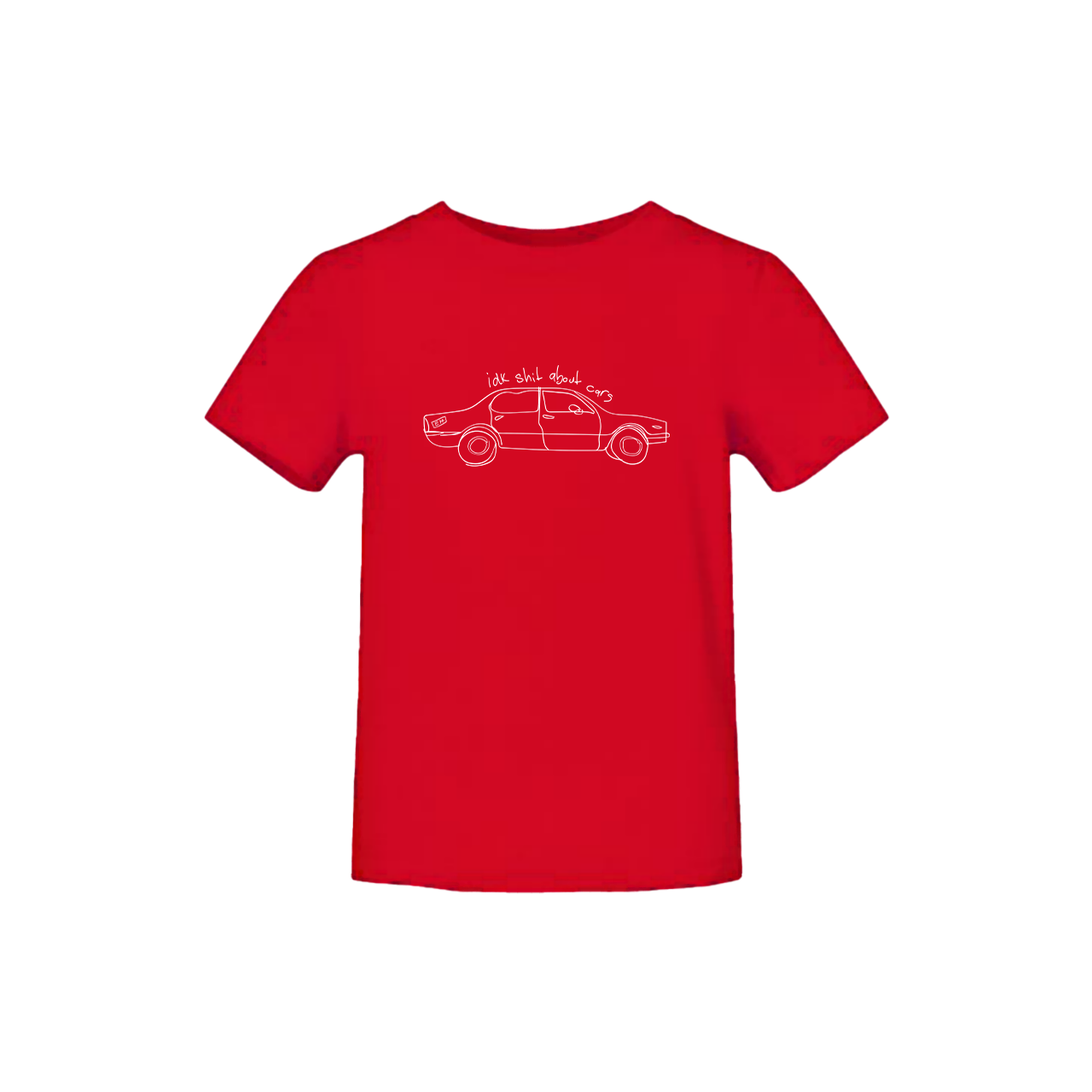 Toddler DIY Tee: IDK Shit About Cars