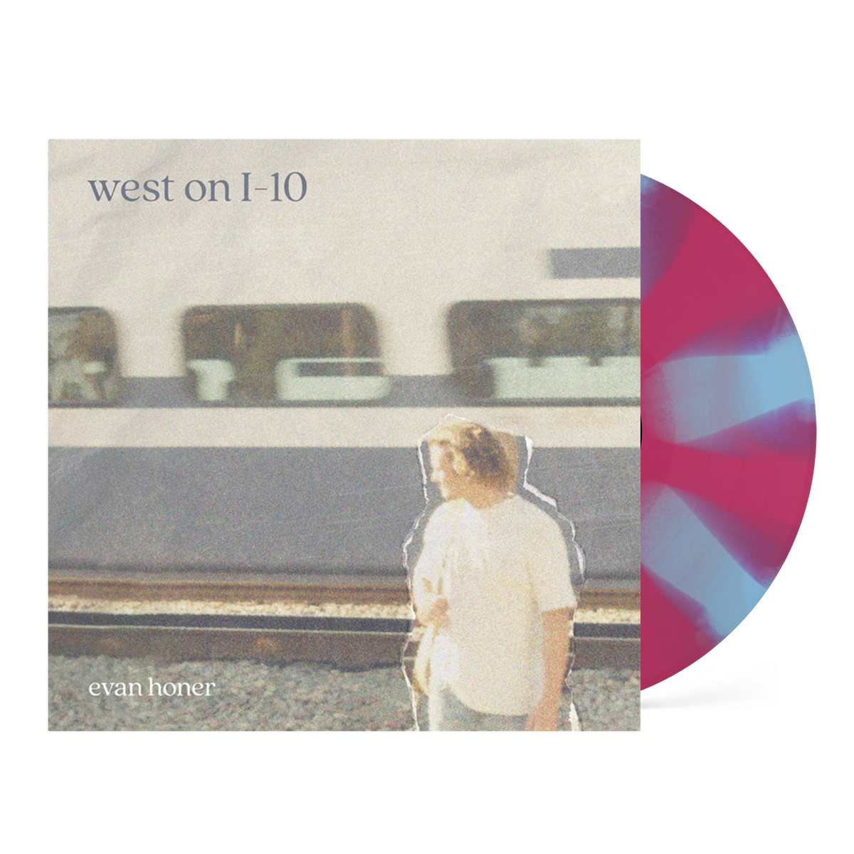 West on I-10 Vinyl (Cotton Candy)