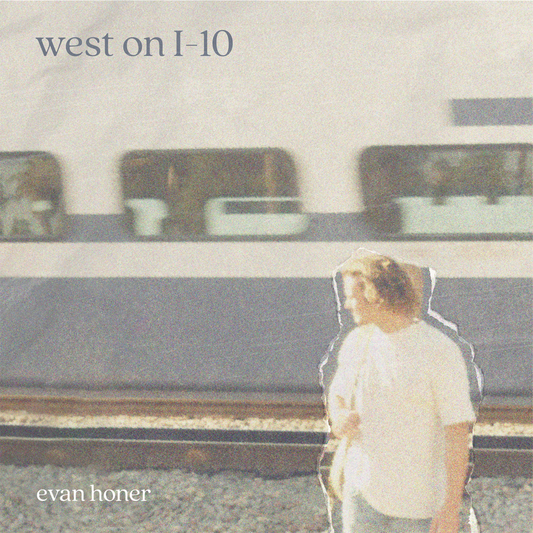 SIGNED - West on I-10 Vinyl (Translucent Sea Blue)